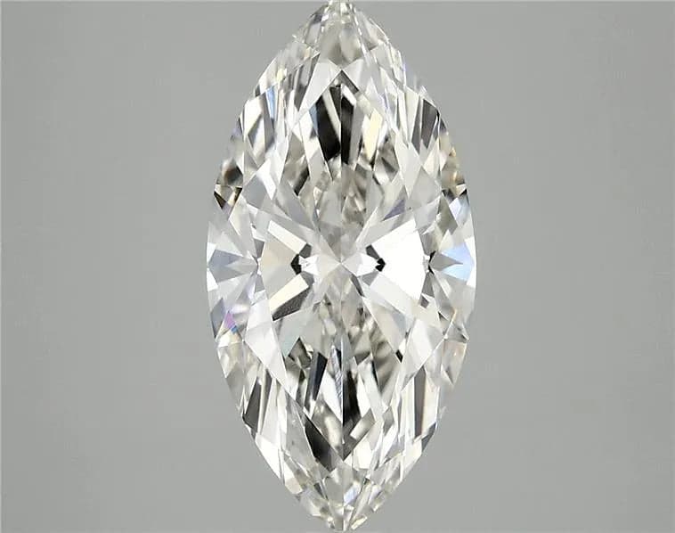 2.90ct Marquise Lab Grown Diamond (Colour H, Clarity VVS2, IGI Certified)