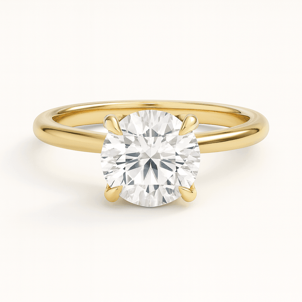 Elodie Round Glow Solitaire 2ct Diamond